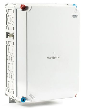 Источник бесперебойного питания SKAT-V.24DC-18 исп. 5 24В 18А "ОК" 2 внешние АКБ 26-200А.ч Бастион 856