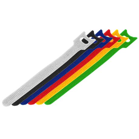 Хомут кабельный MGT-310 16х310 P6.6 на липучке набор (уп.12шт) Rexant 07-7310 MEET