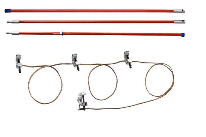 Заземление переносное ЗПП-500 Д 70кв.мм Диэлектрик Д413678