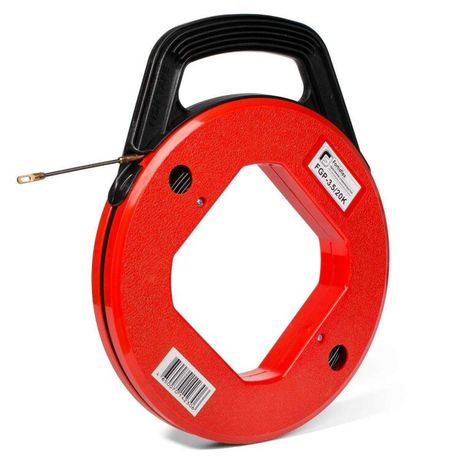 Протяжка-стеклопруток со сменными винтовыми наконечниками в пластиковой кассете FGP-3.5/10K - 81811 КВТ