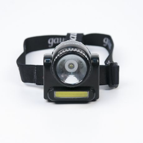 Фонарь светодиодный налобный 6 Вт 180 лм Черный IP42 аккумуляторный Lead acid 800мАч GFL Gauss - GF309