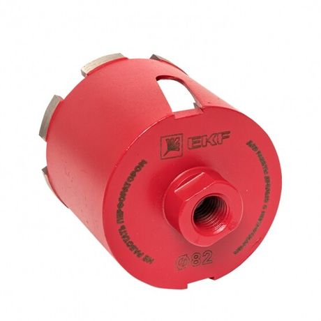 Коронка алмазная для дрелей с микроударом DCH-82MH Micro Hit Laser M16 Professional | dch-82-mh-m16 EKF