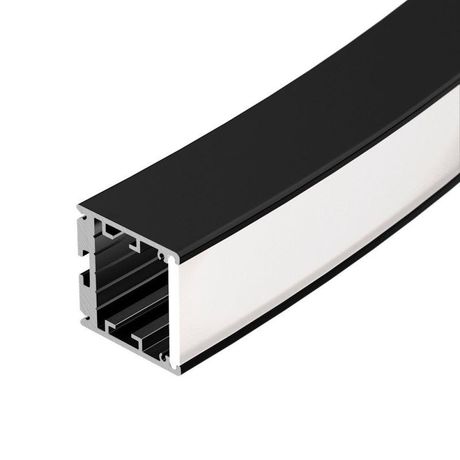 Профиль SL-ARC-3535-D320-W90 BLACK (260мм, дуга 1 из 4) (Arlight, Алюминий) | 032678 Arlight