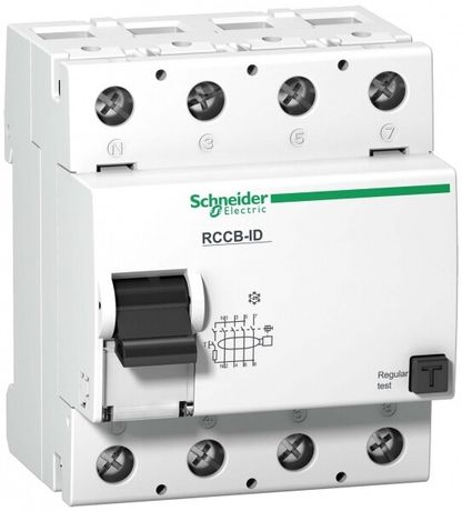 Выключатель дифференциальный (УЗО) ID 4п 125А 30мА тип AC | 16905 Schneider Electric