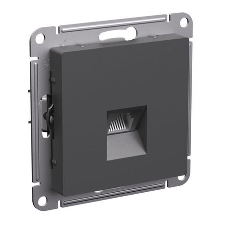 Розетка компьютерная AtlasDesign RJ45 кат.6A механизм базальт SE ATN001486 APC