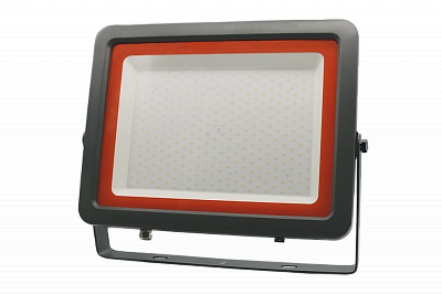 Прожектор светодиодный PFL-S2 300Вт 6500К IP65 220–240В ДО с клапаном закален. матов. стекло сер. Pro JazzWay 5007963D
