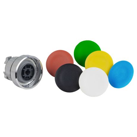 ГОЛОВКА ДЛЯ КНОПКИ 22ММ 6 ЦВЕТОМ ZB4BA9 | Schneider Electric