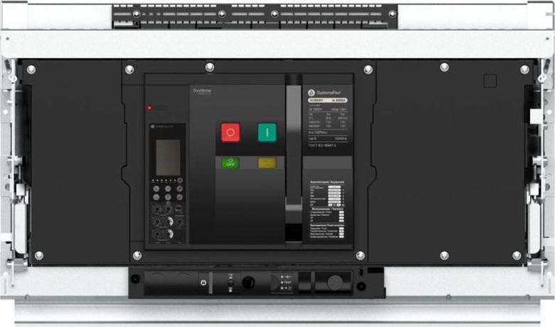 Выключатель автоматический воздушный 3п 4000А SystemePact ACB63Hb 6.0H выкатн. ГП MCH+MX+XF AC 230В SE SPA63H403DHNN58H APC