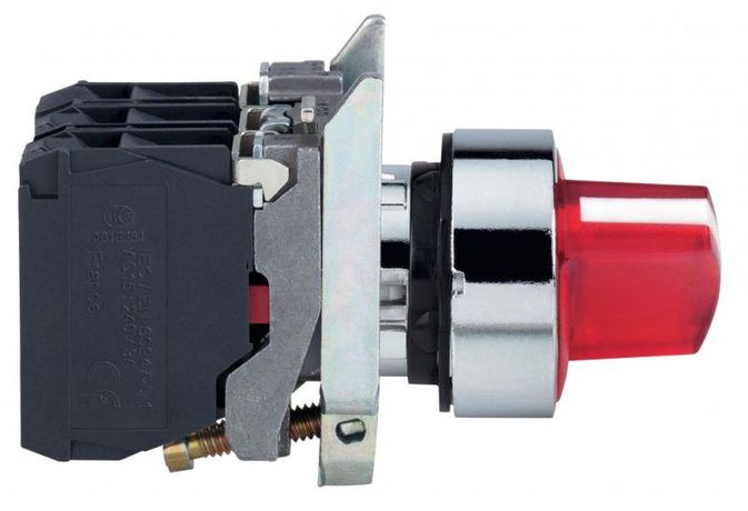 ПЕРЕКЛЮЧАТЕЛЬ 22ММ 24В КРАСНЫЙ С ПОДСВЕТКОЙ | XB4BK124B5 Schneider Electric APC