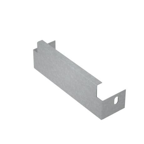 Заглушка лотка 50х100 мм "ПЛЮС" INOX304 | ZUplus50-100 КМ - профиль КМ-Профиль PL5973 INOX