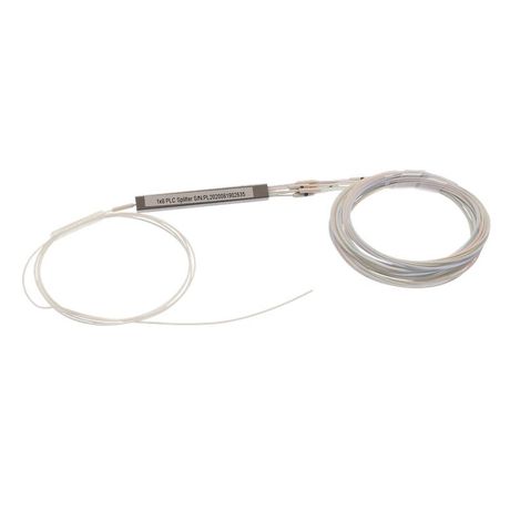 PLС сплиттер 1х8, 0.9мм, гильза, неоконцованный | 09-0424 SUPRLAN Net.on