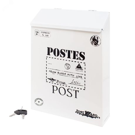 Ящик почтовый АЛЛЮР №3010 белый - 15389 ПТК