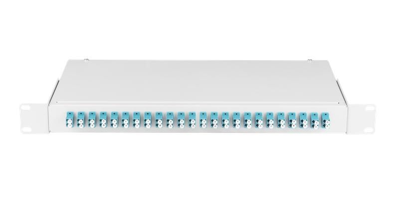 Оптический кросс NIKOMAX 19", 1U 48 портов - ЭКО48824 NMF-RP48LCUS2-WS-ES-1U-GY