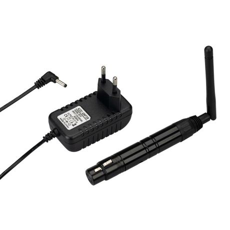 Усилитель SMART-DMX-Receiver Black (5V, XLR3 Male, 2.4G) (ARL, IP20 Металл, 5 лет) - 028417 Arlight