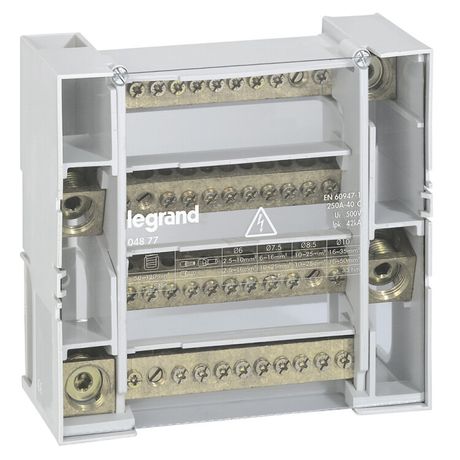 Устройство распределительное 4п 12 контактов 250A - 004877 Legrand