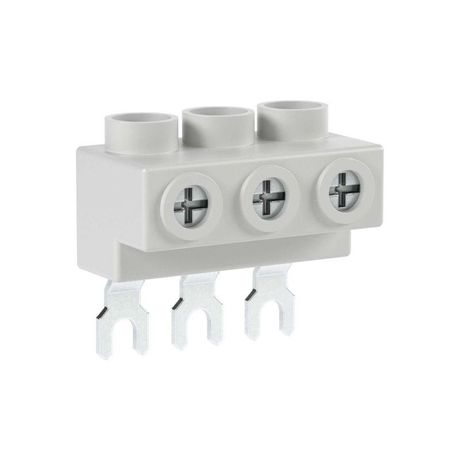 Колодка шинная для DMP32 жесткого 6-25кв.мм и гибкого 6-16кв.мм кабеля до 63А YON DMP32FT ДКС