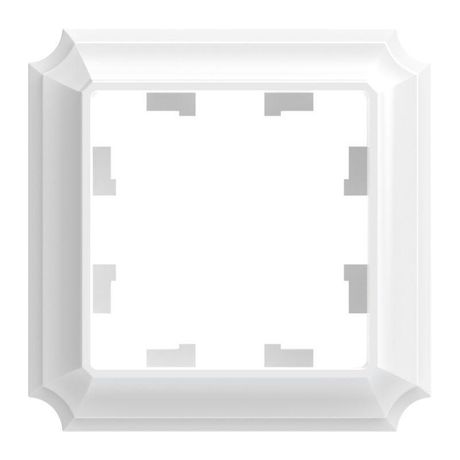 Рамка 1-пост. AtlasDesign Antique бел. SE ATN100101 APC