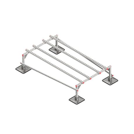 Конструкция опорная для установки оборудования TECHNORAPTOR STEELFOOT 1200х2000 тип 2 HD КМ TR0311 КМ-Профиль