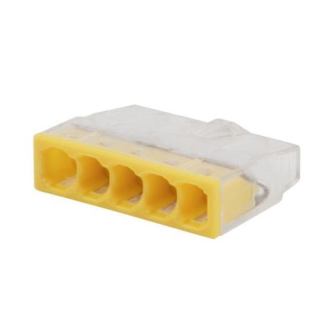 Экспресс-клемма строительно-монтажная СМК 2273-205 5-проводная 0.5-2.5кв.мм (уп.100шт) Rexant 07-3214 MEET