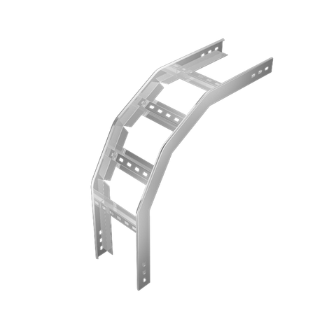 Угол вертикальный лестничный внешний 90 град 100х300 | LVL90*100*300*1.2 КМ-профиль LO4504