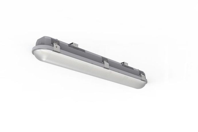 Светильник светодиодный ДСП WP 11 C 20W OP 865 L600 600х85х80мм 20Вт 6500К IP65 пылевлагозащ. бел.   15071123077