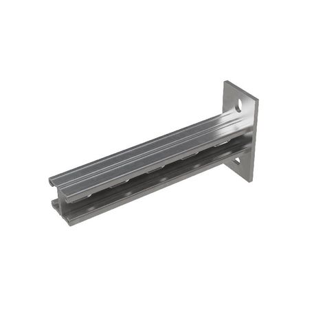 Консоль-Страт двойная усиленная развернутая 41х21 L450 сталь 2.5мм КМ LO32130 КМ-Профиль