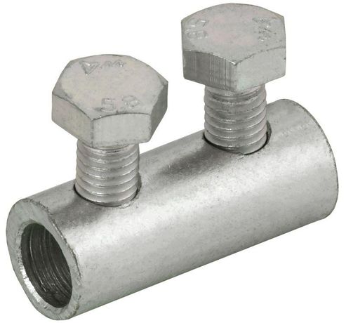 Зажим соединительный прямой пруток-пруток 6-8мм нержавеющая сталь IEK - ZCC86-20-1-68