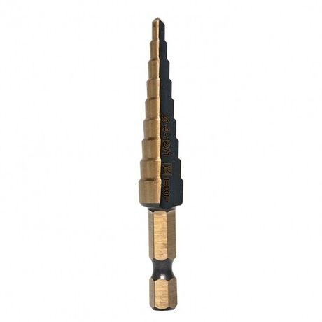 Ступенчатое сверло ST-4-12/1 HSS (9 ступ.) | EKF