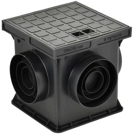 Колодец контрольный с крышкой пластик | ZKK10-60-200 IEK