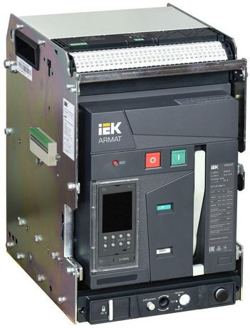 Выключатель автоматический воздушный 3п B 2000А 85кА TD выдвижн. с комплектом аксессуаров ARMAT IEK AR-ACB-3VB-085-2000A-TDCF
