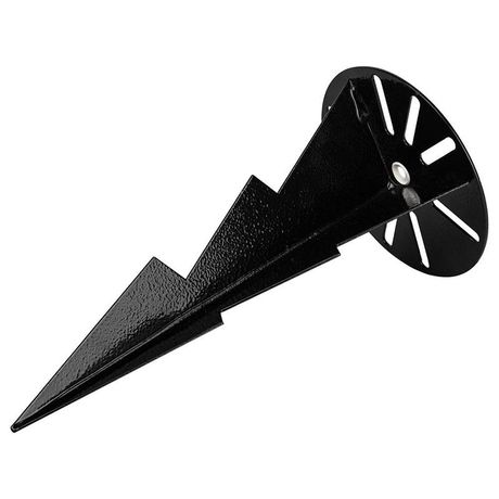 Держатель грунтовый для прожекторов черный | 51813 FERON ДГ-02