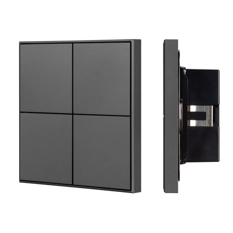 Кнопочная панель KNX-304-23-IN Black (BUS Frame) (IARL IP20 Металл 2 года) | 039667 Arlight INTELLIGENT