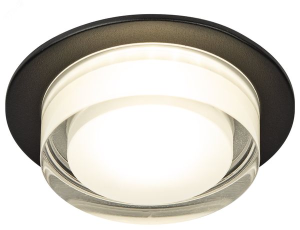 Встраиваемый светильник декоративный DK107 BK MR16 GU5.3 черный - Б0058397 ЭРА