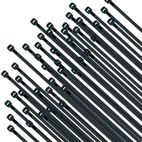 Хомут V02-1B-4.8х200-100 4.8х200 нейл. черн. (уп.100шт) Volsten 12963