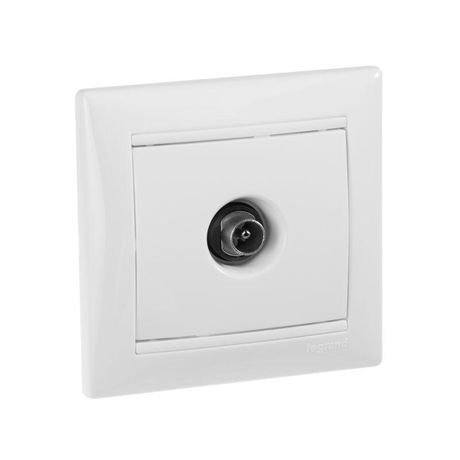 Розетка телевизионная TV 1-м СП Valena 2400мГц механизм бел. (DIY-упак.) IEK 695337 Legrand