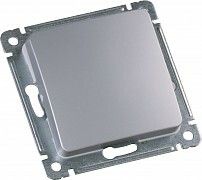 Переключатель реверсивный на два направления, одноклавишный, скрытой установки, механизм, цвет серебро | ВС10-471-06 HEGEL