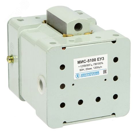 Электромагнит МИС-5100 ЕУ3, 127В, тянущее исполнение, ПВ 100%, IP20, с жесткими выводами - ET502275 Электротехник