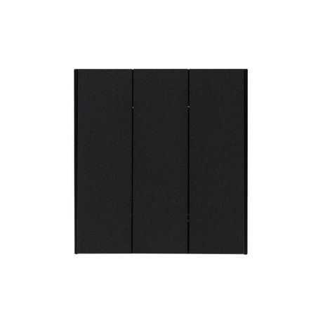 Выключатель 3-кл. СП STRONG 10А IP20 антрацит Kranz KR-78-0707-5 Kranz арт. KR-78-0707-5