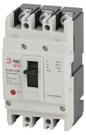 Автоматический выключатель ВА88-32М PRO SVA10-3-0025-E 3Р 25А 25кА | Б0051907 ЭРА