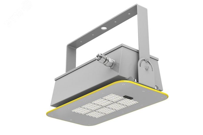 Светильник LED KEDR СБУ 2.0 Ex DC низковольтный 100Вт 15700Лм 5,0К КСС Г прозрачный рассеиватель IP67 - LE-СБУ-32-100-1847Ex-67Х+LE6545 ЛЕД-Эффект