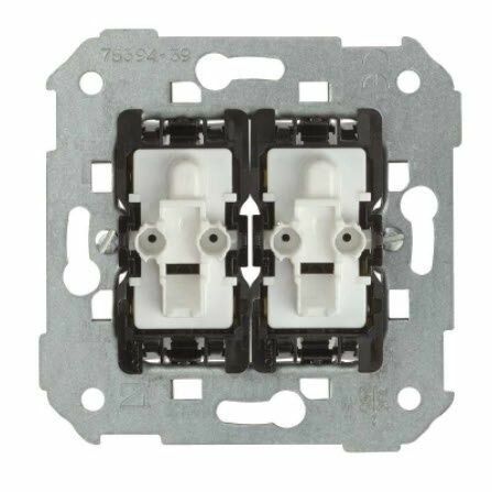 Двухклавишный перекрестный выключатель (с 3-х мест) 10AX 250В~ S75 Simon 7502251-039