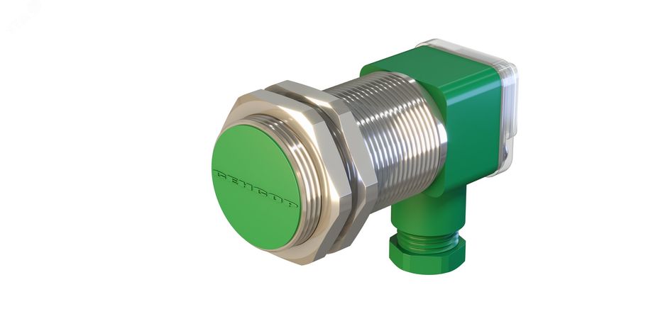 Датчик бесконтактный индуктивный ВБИ-М30-50К-1123-С Расстояние срабатывания Sn: 10 мм Частота переключения: 300 Гц Материал корпуса: Латунь никелированная Диаметром 30 IP67 Клеммник (до 2,5 мм2) - VBI-M30-50K-1123-C Электро Трейд VBI-M30-50K-1123-S