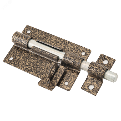 Засов Киров Секрет ЗД-12 а/бронза с/проушиной - 2854 ПТК