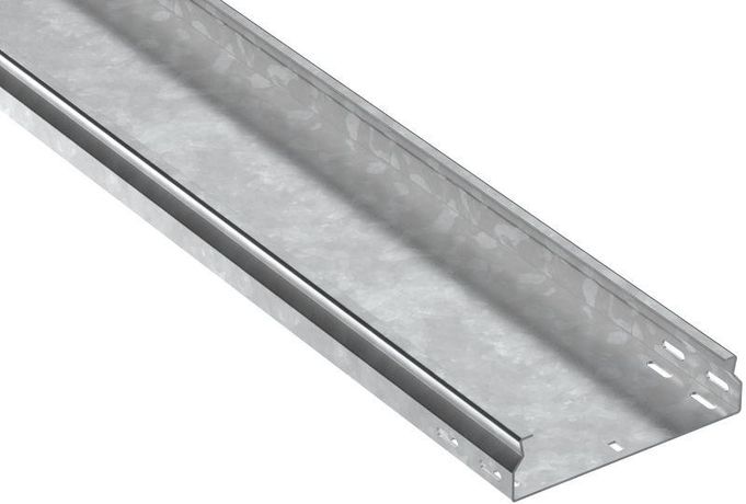 Лоток листовой неперфорир. 50х200 L2500 сталь 2.0мм HDZ ESCA 7 IEK CLN10-050-200-200-D25-HDZ