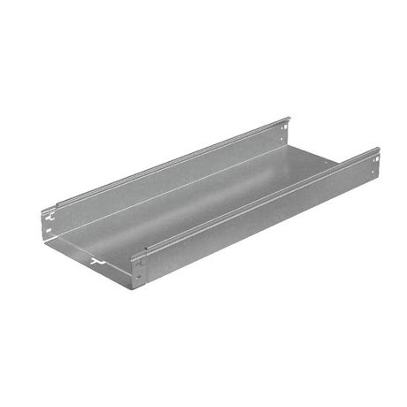 Лоток неперфорированный 80х300 L2500 1.0мм "Быстрый монтаж ПЛЮС" HD85 КМ PL16839 КМ-Профиль