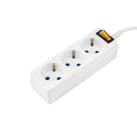 Удлинитель 3 гнезда, 1.5 м, 3х0.75 кв.мм, с/з, белый | 11-7204 PROconnect MEET