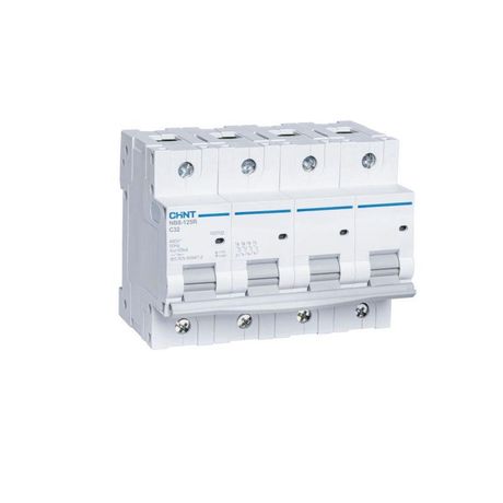 Выключатель автоматический модульный 4п (3P+N) C 32А 25кА NB8-125R (R) CHINT 559816
