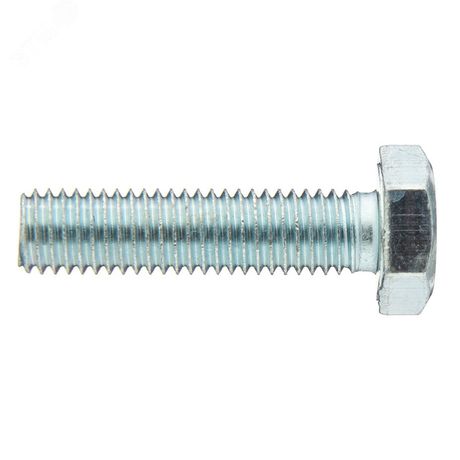 Болт DIN933 М16х40 шестигранная голова полная рез ьба 8.8ZN - 53958 ПАРТНЕР