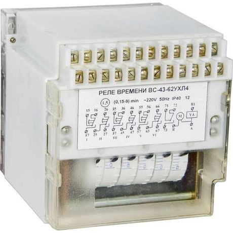 Реле времени ВС-43-61 220В 50Гц и Автоматика A8011-76914510 РЭЛСИС