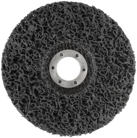 Диск зачистной полимерный посадочный диаметр 22.2мм 125мм черн. FIT 39609 РОС